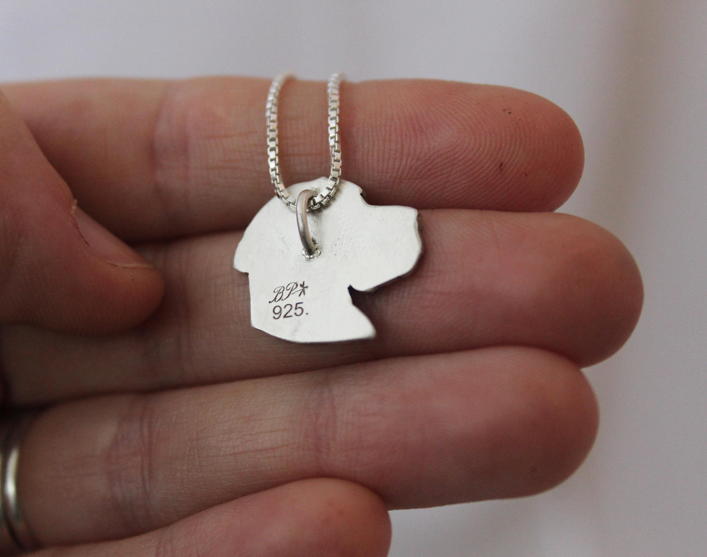 Great Dane necklace, engraved sterling silver pendant for Great Dane lovers, memorial gifts