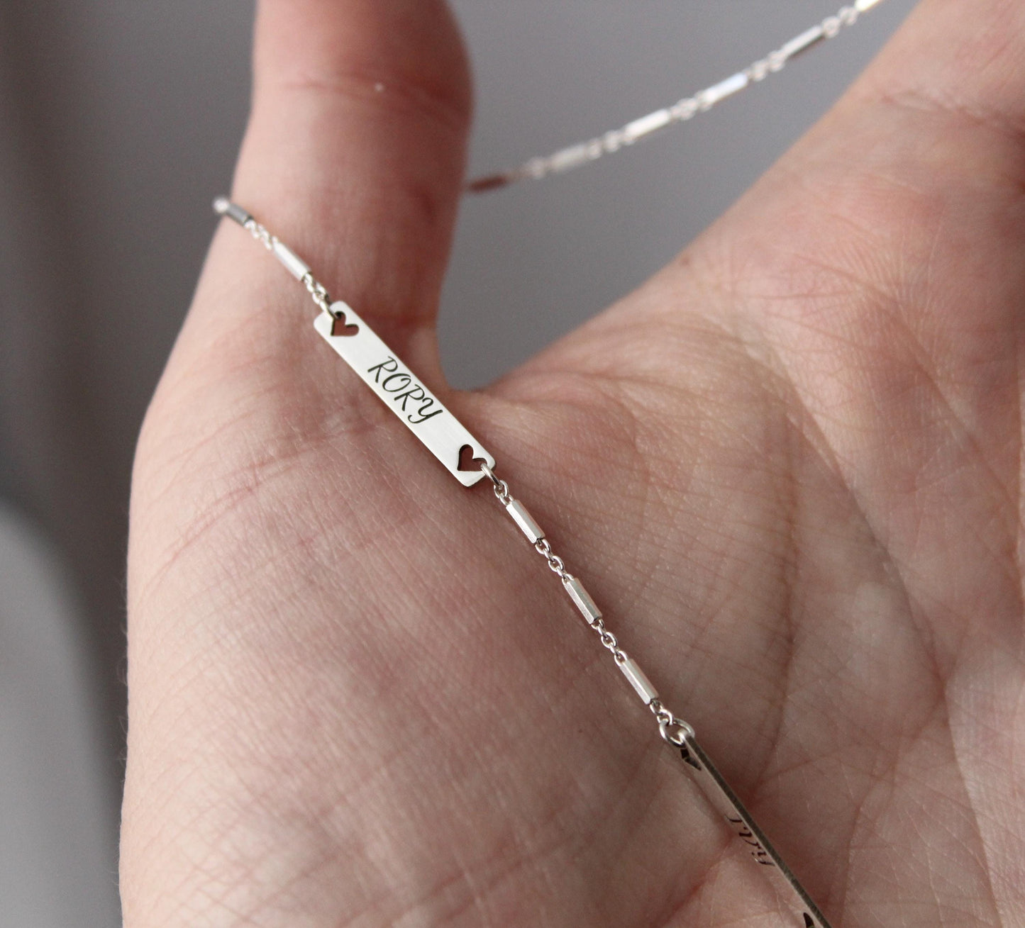 Hidden message names necklace, sterling silver keep sake necklace for moms, personalized names necklace for wearing every day