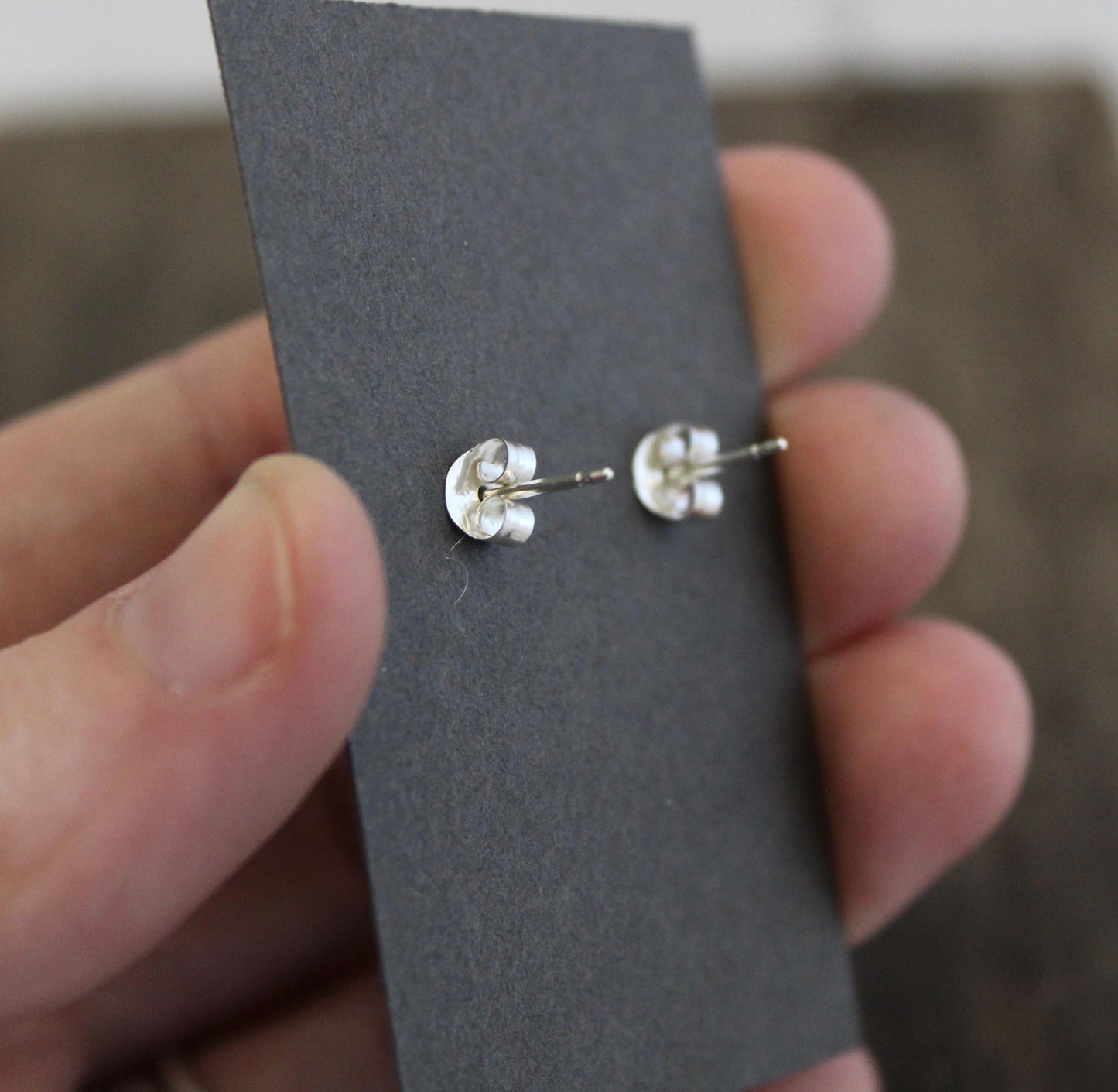 French Bull dog earrings, sterling silver studs, gift for dog lovers