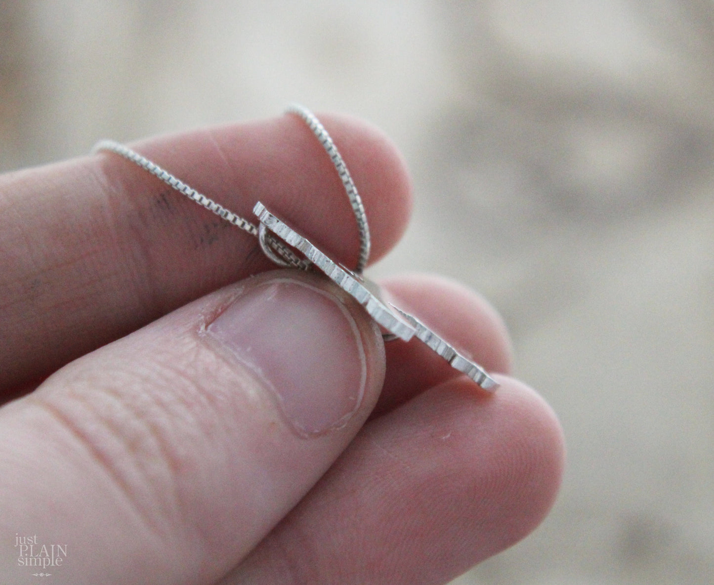 Tiny Goldendoodle necklace, sterling silver pendant