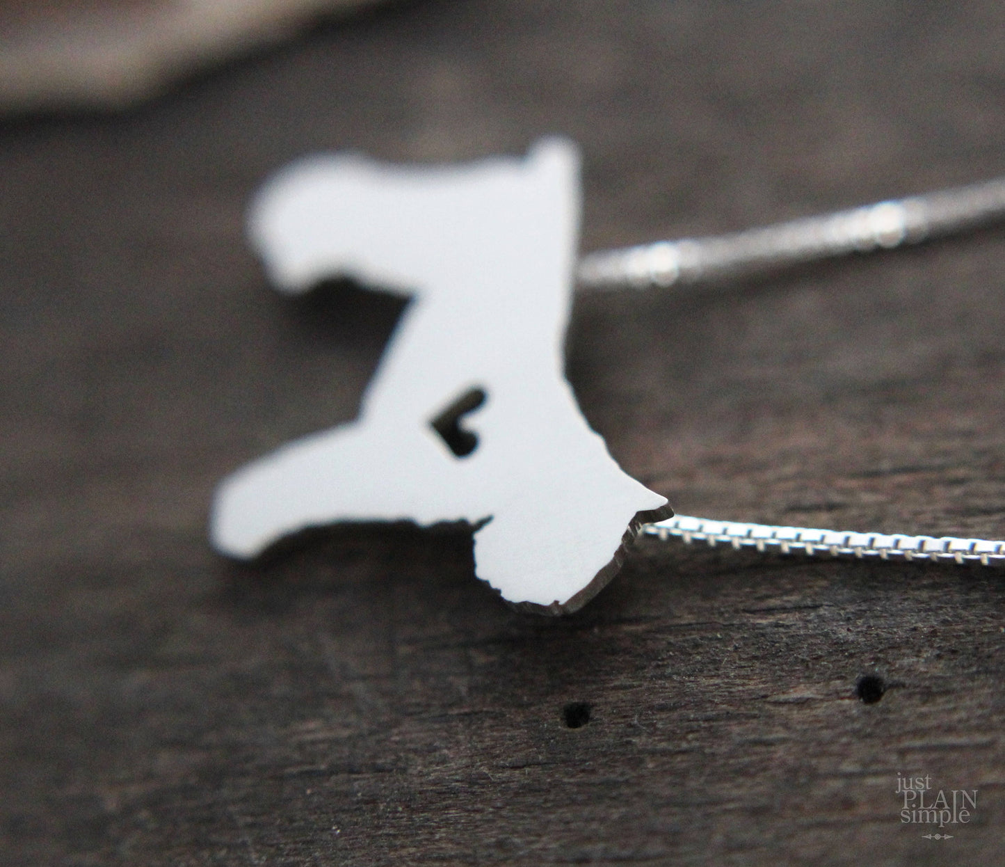 Tiny Bouvier des Flanders necklace, sterling silver pendant