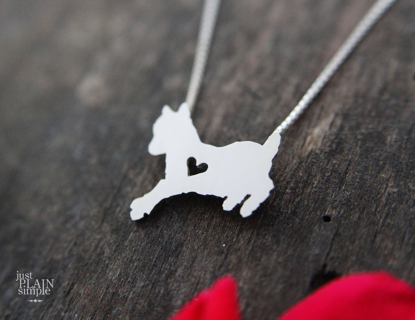 Tiny Baby Goat necklace, sterling silver pendant