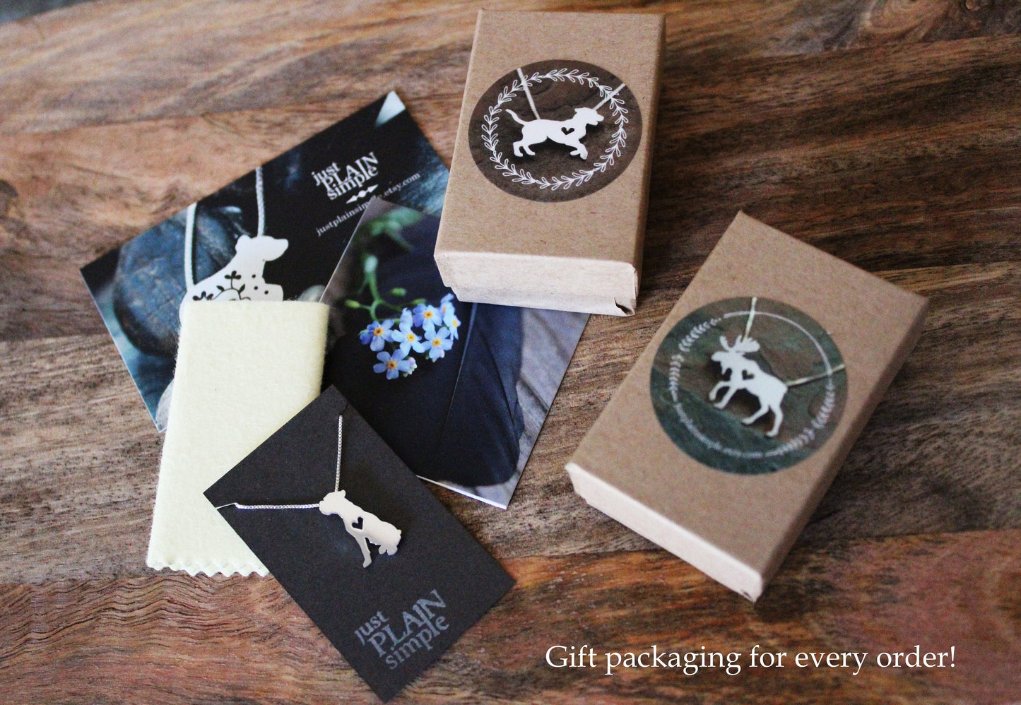 Tiny Rottweiler necklace, sterling silver pendant