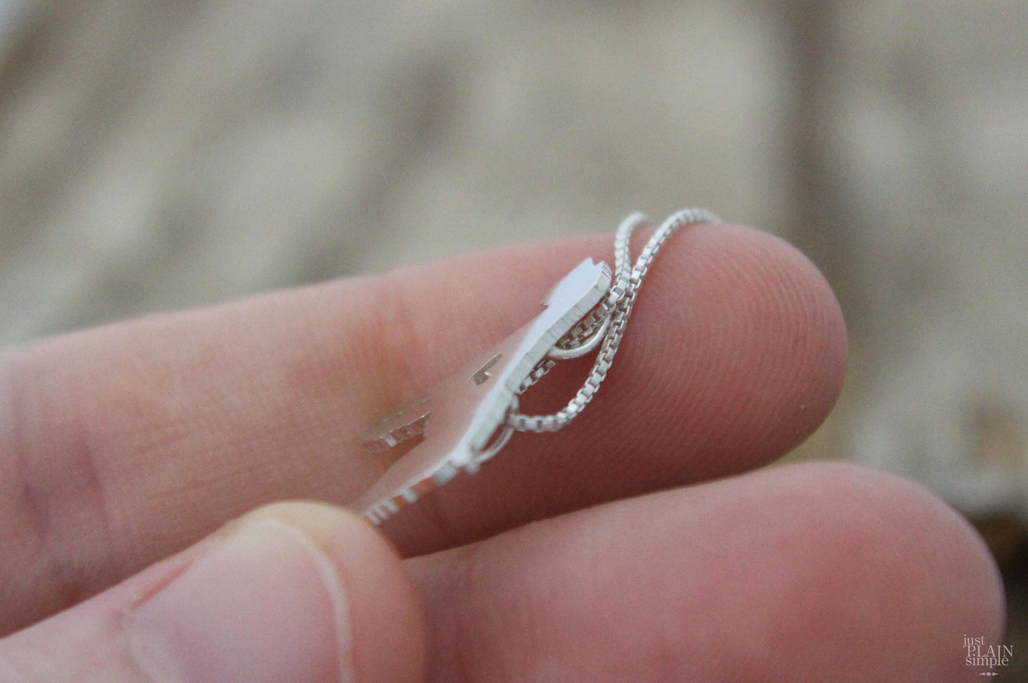 Tiny German Wirehaired Pointer necklace, sterling silver dog pendant